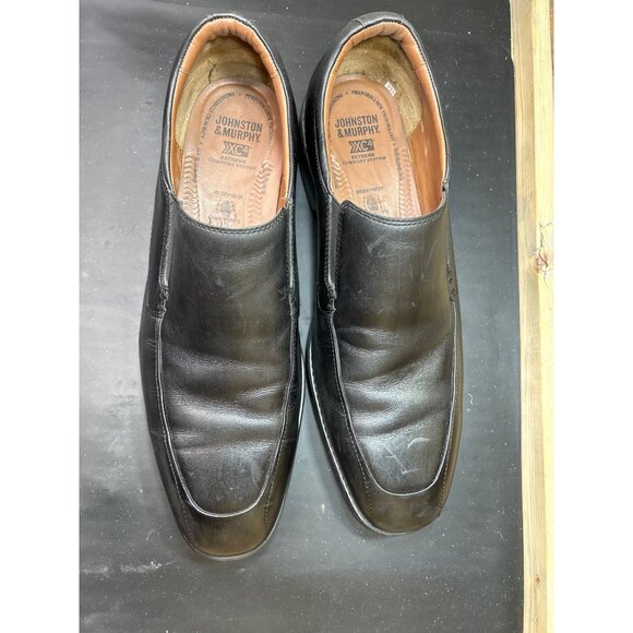 Johnston & Murphy XC4 Mens Size 13 Black Leather Slip-On Dress Shoes main image 4